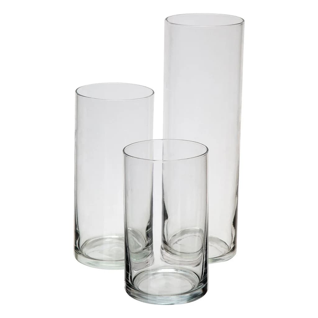 Glass Vase Set of Three